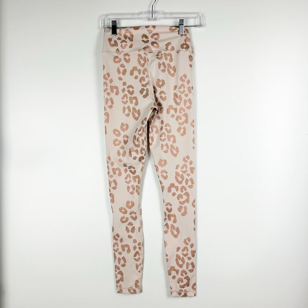 Spiritual Gangster Essential High Waist Legging Lux Cheetah Print Womens Size S - Picture 9 of 12